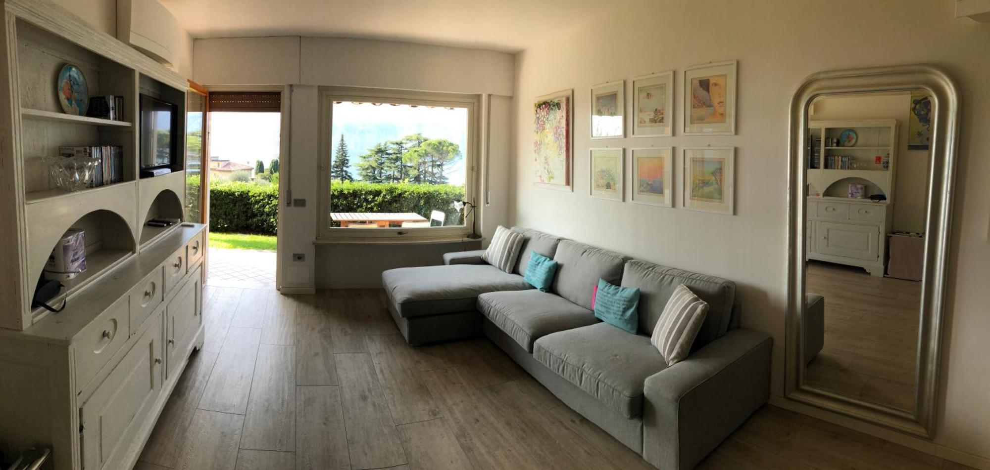 Appartamento Perla Del Lago - Enchanting Lake View มัลเชซิเน ภายนอก รูปภาพ